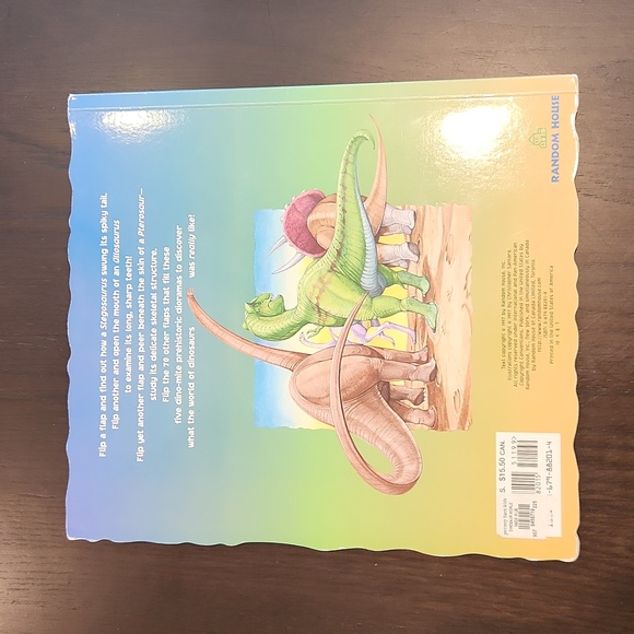 Dinosaur World Flap Book (EUC) & 1 Glow in the dark 3D-Puzzle (new) - Picture 3 of 16